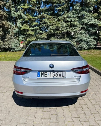 Skoda Superb cena 82900 przebieg: 125000, rok produkcji 2019 z Elbląg małe 436